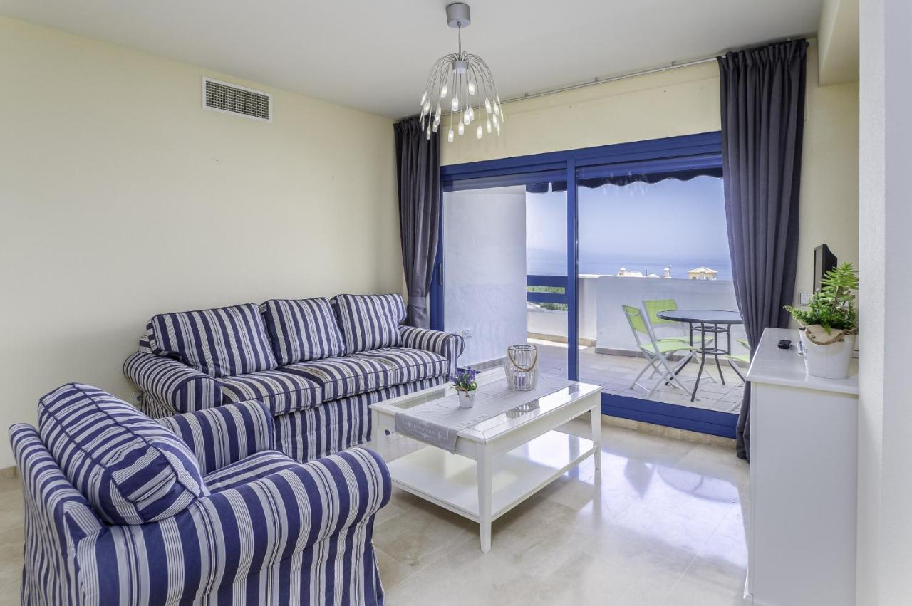 2307-Amazing 2Bedrooms Sea View Pool View Manilva Esterno foto